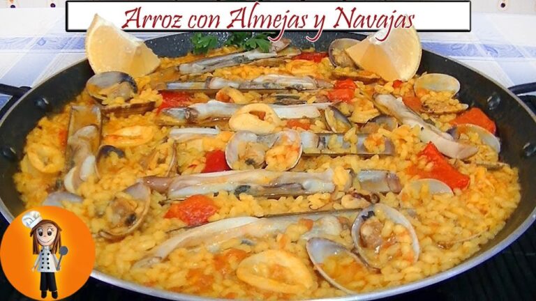 Delicia de Arroz con Navajas y Almejas