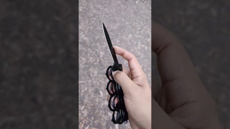 Manopla con Navaja: Innovación en Autodefensa