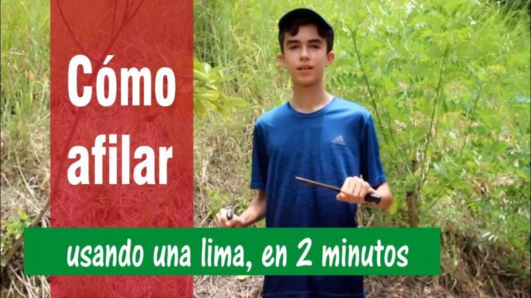 Cómo Afilar una Navaja con Lima Eficazmente