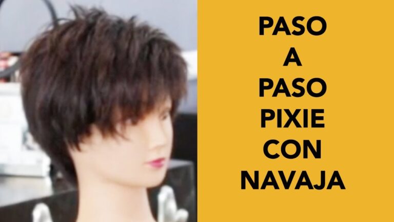 Corte Pixie con Navaja: Estilo y Versatilidad