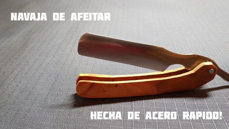 Guía para Crear una Navaja de Afeitar Casera