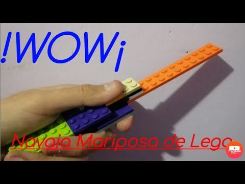 Gu&iacute;a para Crear una Navaja Mariposa de Lego