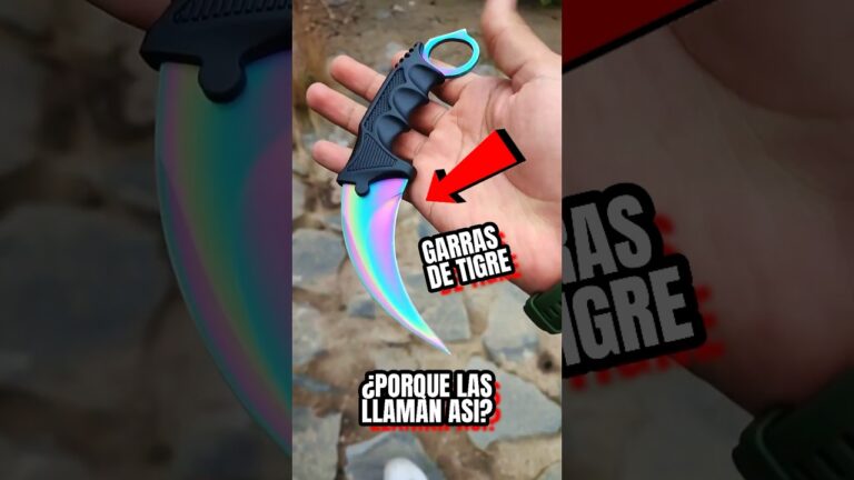 Navaja Garra de Tigre: Dise&ntilde;o y Utilidad en la Caza