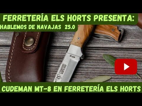 Navaja Cudeman MT8: Innovación y Tradición en Cuchillería Española
