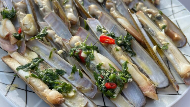 Cómo preparar navajas de manera fácil y deliciosa
