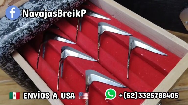 Caja Ideal para Guardar Navajas de Gallos