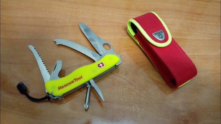 Navaja Bomberos Victorinox: Eficiencia y Seguridad en Emergencias