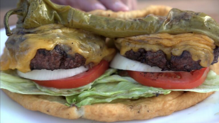 La hamburguesa navajo: Sabor auténtico y tradición