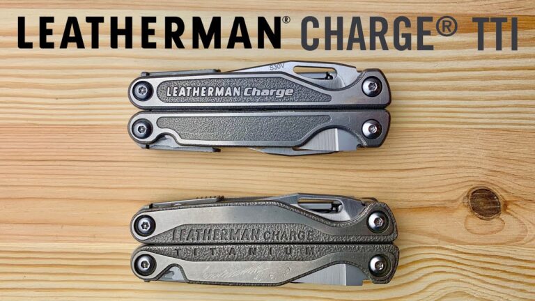 Navajas Leatherman Charge Titanium: La Herramienta Perfecta para Aventureros