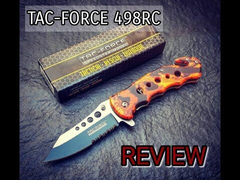 Navaja Tac Force Speedster: Eficiencia y Estilo en un Solo Corte