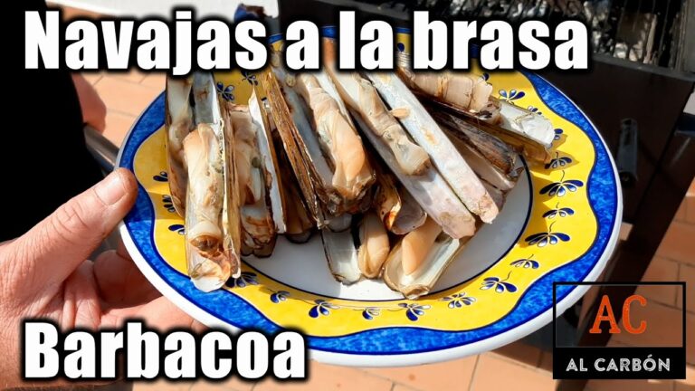 Todo sobre las navajas a la brasa: recetas y técnicas