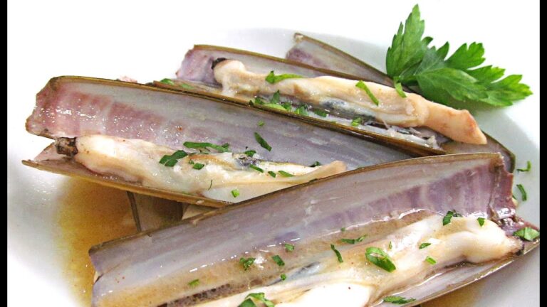 Deliciosas Recetas de Navajas en Salsa Marinera