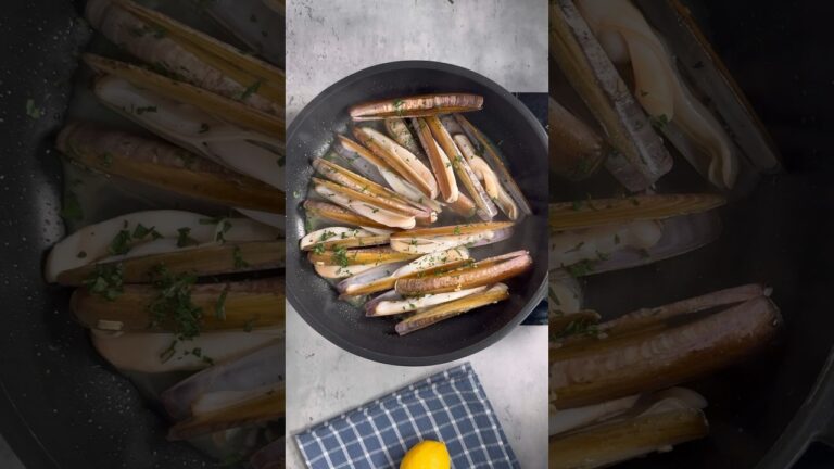 Cocinar Navajas en Sartén: Técnicas y Recetas Deliciosas