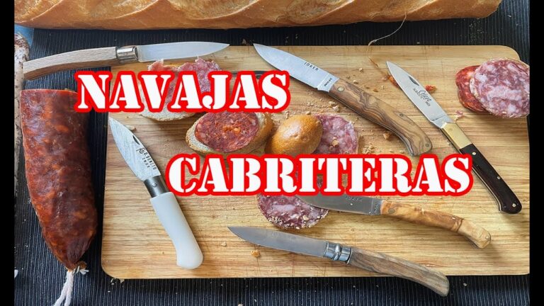 Las navajas pastor de Albacete: tradición y artesanía