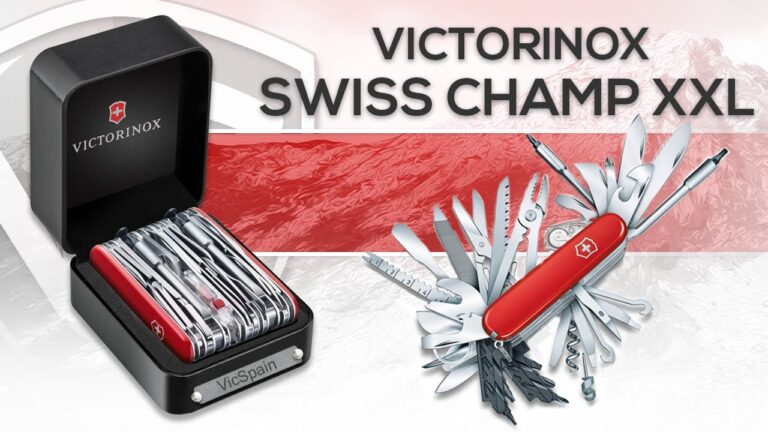 La navaja Victorinox SwissChamp: La herramienta multiusos definitiva