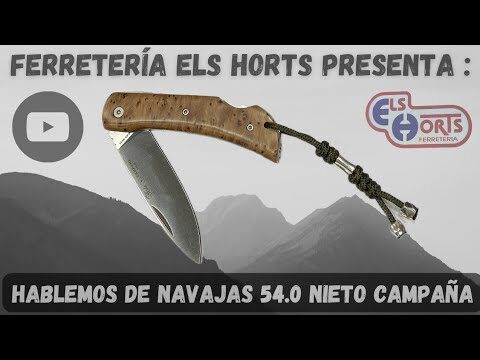 Innovación y Tradición: La Navaja Nieto en Campaña