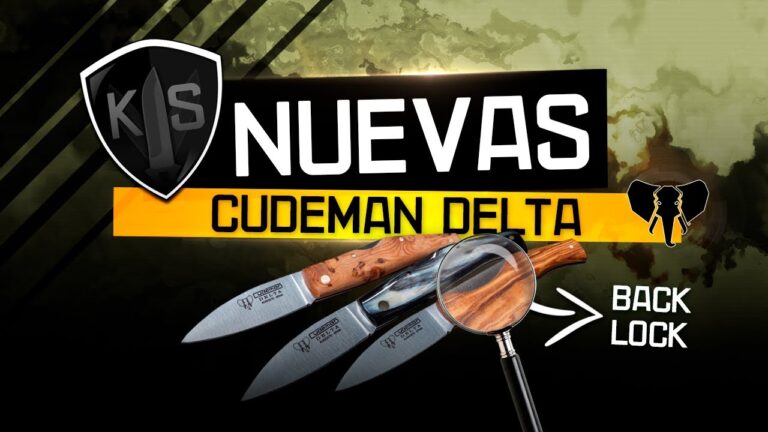 Navaja Cudeman Delta: La Perfecta Combinación de Diseño y Funcionalidad