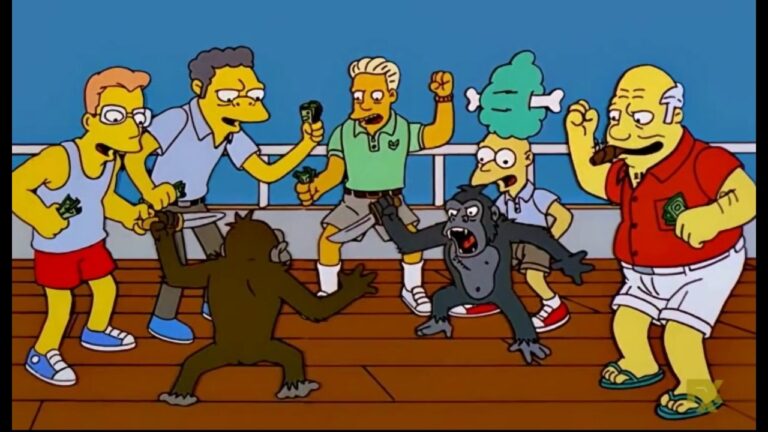 Mono con Navaja: El Icono de Los Simpsons