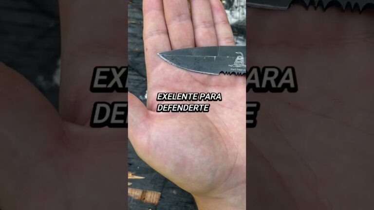 Qu&eacute; es una navaja t&aacute;ctica: Definici&oacute;n y Usos