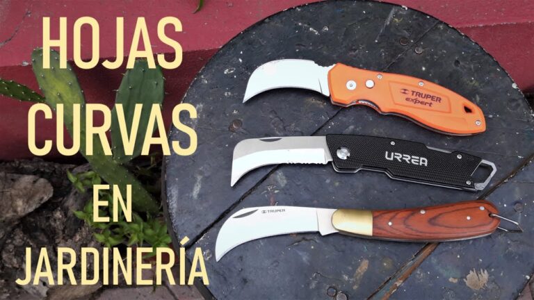 Guía Completa de la Navaja de Jardinería: Elección y Uso Efectivo