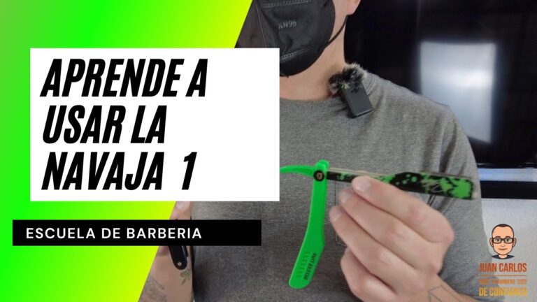 La Maestr&iacute;a de la Navaja Mariposa Barbero: Arte y T&eacute;cnica en Afeitado