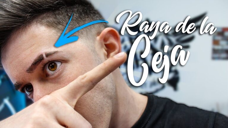 Cómo lograr la raya perfecta de la ceja con navaja