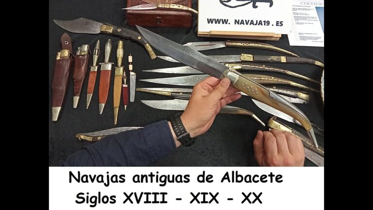 Navajas Hechas en Albacete: Arte y Tradición